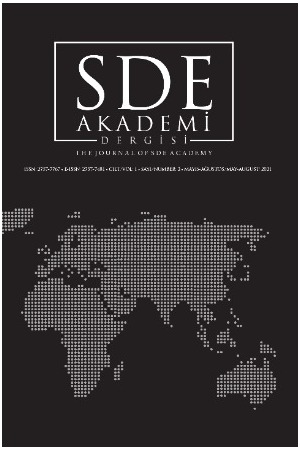 SDE Akademi Dergisi Cilt 1, Sayı 2, Mayıs-Ağustos 2021